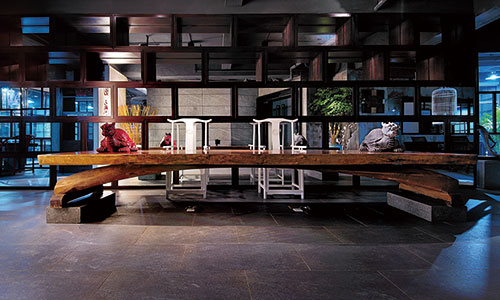 廈門800平米古韻新生中式設計辦公空間