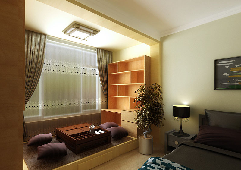 中式裝修地臺(tái)效果圖