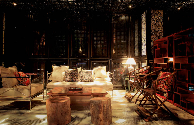 復古會所的茶室裝修