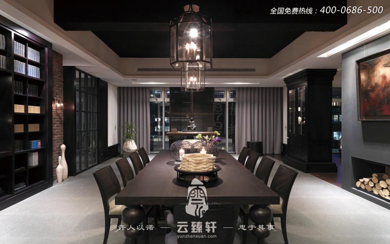 禪道心經(jīng)辦公會所裝修