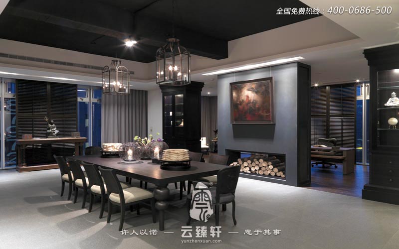 禪道心經(jīng)辦公會所會議廳裝修