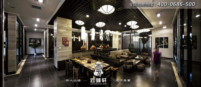 二層休閑品茶區(qū)