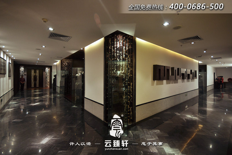 中式餐廳走廊設(shè)計(jì)