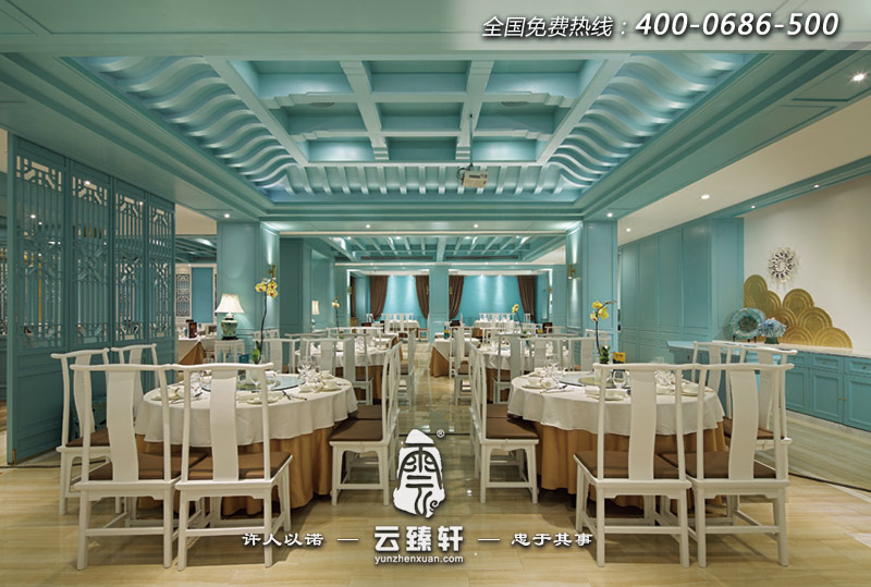 中式餐廳設計大廳