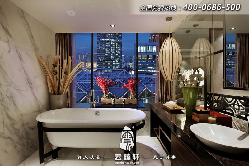 主臥衛生間風水效果圖