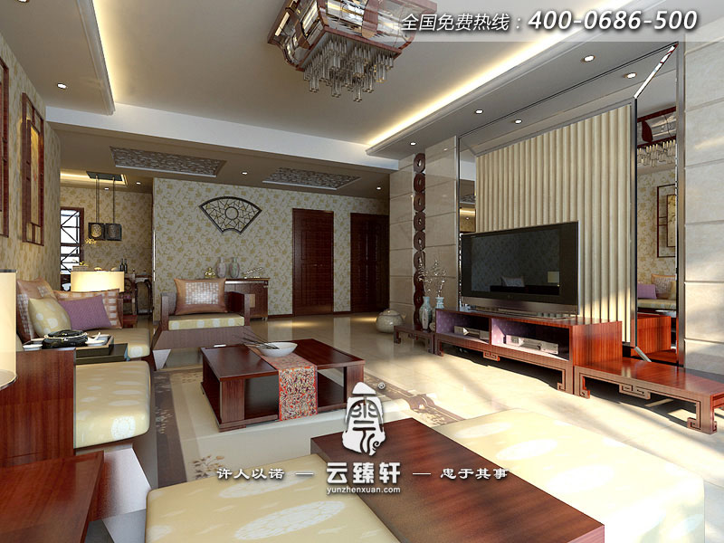 現(xiàn)代簡(jiǎn)約中式設(shè)計(jì)效果圖