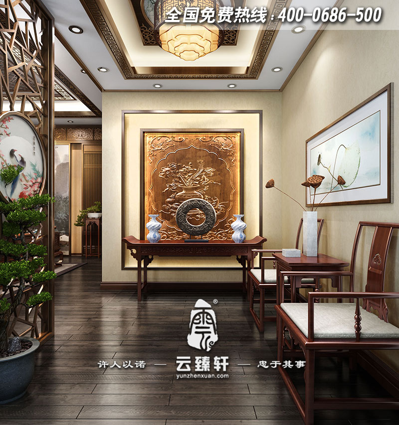 唐山別墅門廳玄關(guān)設(shè)計(jì)圖片