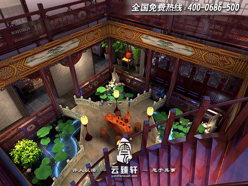 中式會所茶室設(shè)計效果圖